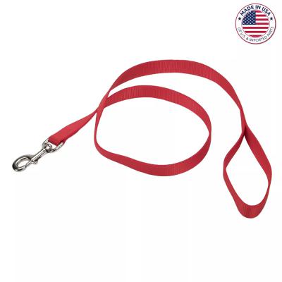 Coastal Single Ply Nylon Dog Leash Red