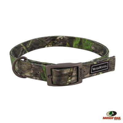 Coastal Water & Woods Double-Ply Patterned Hound Dog Collar NWTF Obsession Medium - 1 in. x 18 in.