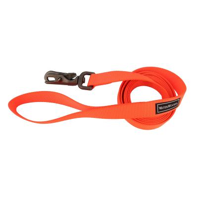 Coastal Water & Woods Patterned Dog Leash Safety Orange Medium/Large - 1 in. x 6 ft.