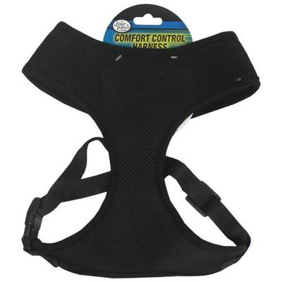 Dog Harness Comfort Control Med Black