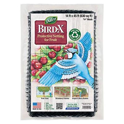 Dalen Bird x Protective Netting Fruit & Veg 5/8 Mesh 14x45 ft. Black