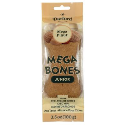 Darford Mega Bone Dog Treat P'Nut Junior P'Nut 3.5 oz.