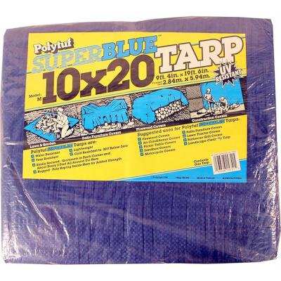 Polytuf Super Tarp Outdoor Canopies 10x20 ft. 2.3 oz.