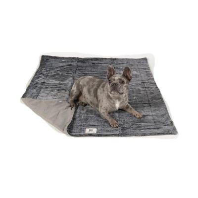 Dogs Gone Smart Chill Kuzzi F.I.R. Blanket Grey 30 in. X 40 in.