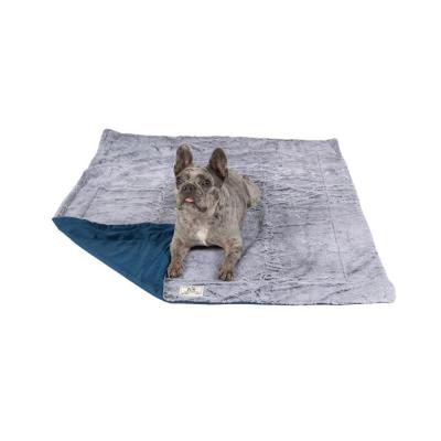 Dogs Gone Smart Chill Kuzzi F.I.R. Blanket Slate Blue 30 in. X 40 in.