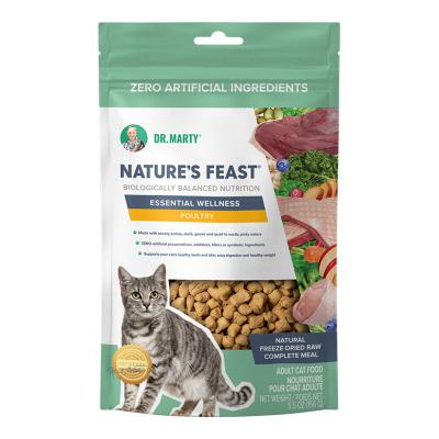 Dr. Marty Nature's Feast Essential Wellness Freeze Dried Poultry Freeze Dried Raw Cat Food 5.5 oz.