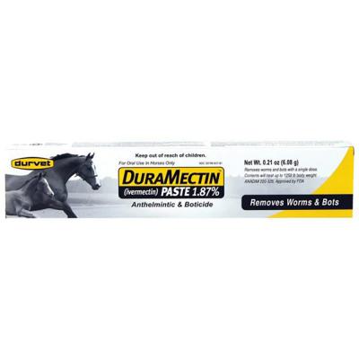 Durvet Duramectin Ivermectin Paste 1.87% .21 oz.