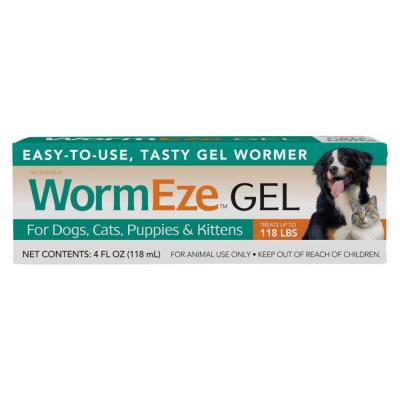 Durvet Wormeze Gel Wormer For Dogs & Cats 4 oz.