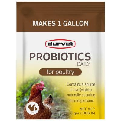 Durvet Probiotics Daily Poultry Supplement 3 gm