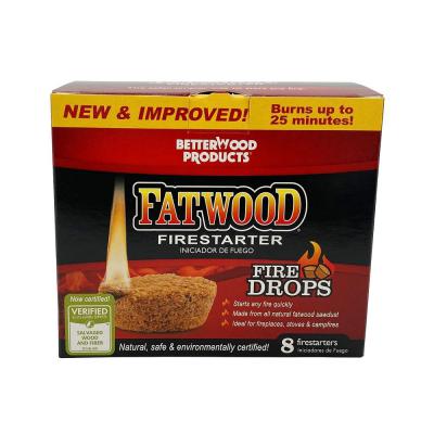 Fatwood Fire Starter 20 min Starter Burn Time