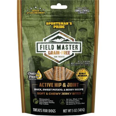 Field Master Active Hip & Joint Gf Dog Treats Duck, Sweet Potato & Berry 5 oz.