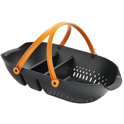 Fiskars Garden Harvest Basket Plastic Black