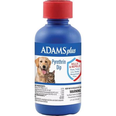 Adams Plus Pyrethrin Dip 4 fl.oz.