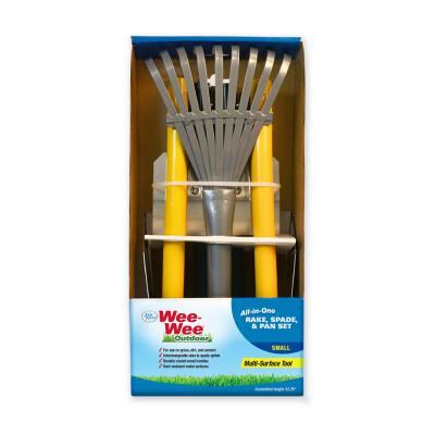 Four Paws Wee-Wee All-in-One Rake Spade and Pan Dog Pooper Scooper Set