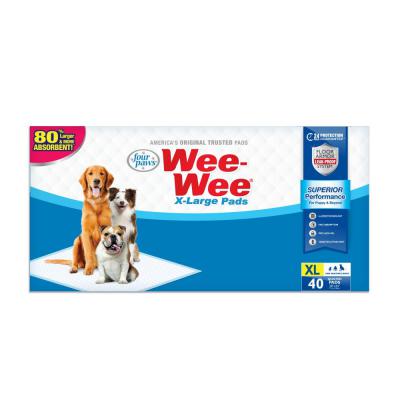 Four Paws Wee Wee Superior Performance X-Large Dog Pee Pads 28 in. x 34 in. 40 ct