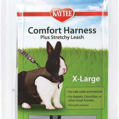 Kaytee Comfort Harness W/Stretchy Stroller Extra-Large