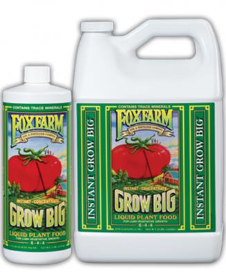 FOX FARM GROW BIG LIQUID PLANT FOOD CONC PT