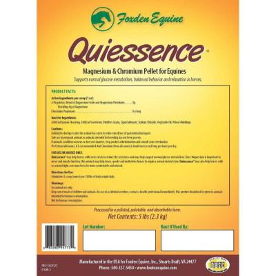 Quiessence Magnesium & Chromium Pellets 5 lb.