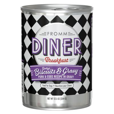 Fromm Dog Diner Breakfast Betty's Biscuits&Gravy 12.5oz