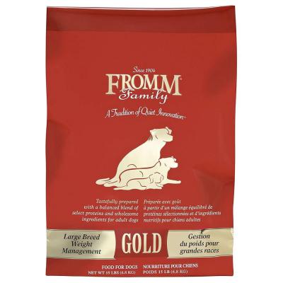 Fromm Gold Weight Management Large & Giant Breeds Dry Dog Food Turkey Recipe