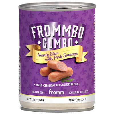 Fromm Frommbo Gumbo Hearty Stew with Pork Sausage 12.5 oz