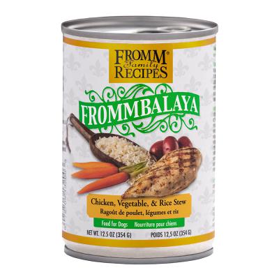 Fromm Family Recipes Frommbalaya Chicken Vegetable & Rice Stew Food for Dogs 12.5 oz