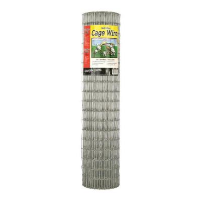 Garden Zone Welded Cage Wire Fencing 14 Gauge 1x2x36 in. x 25 ft.