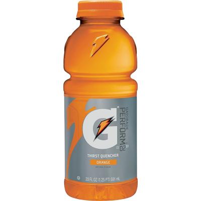 Gatorade Thirst Quencher Sports Drink Orange Flavor 20 oz. Bottle