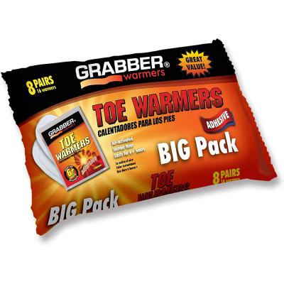 Grabber Toe Warmers 8 Pairs