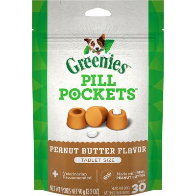 Greenies Pill Pockets Peanut Butter 3.2 oz.