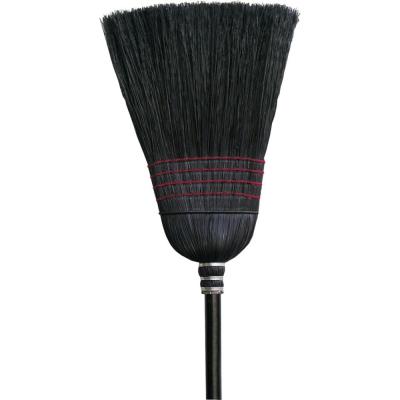 Warehouse Black Corn & Rattan Broom