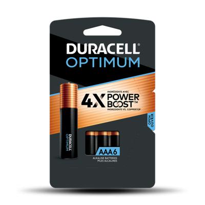 Duracell Optimum AAA Batteries 6 Pack