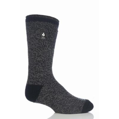 Heat Holders Men's Socks 7-12 Blk/Gry