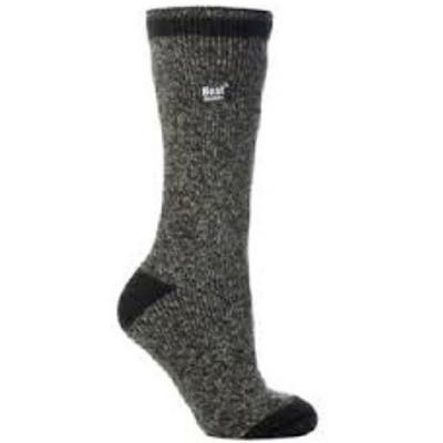 Heat Holders Women's Socks 5-9 Blk/Gry