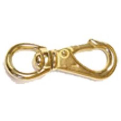 Bulk Brass Swivel Eye Boat Snap 5/8 in.