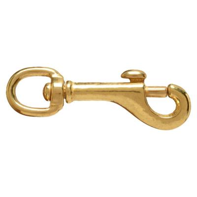 Henssgen Swivel Eye Bolt Snap 3/4 in. Brass