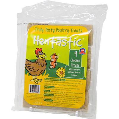 Hentastic Chicken Treat Sticks With Mealworms, Sunflower Hearts & Oregano 4 Pack