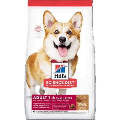 Hill's Science Diet Adult Small Bites Lamb Meal & Brown Rice Recipe Dog Food 33 lb.