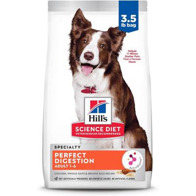 Hill's Science Diet Perfect Digestion Adult 1-6 Dry Dog Food Chicken Brown Rice & Whole Oats