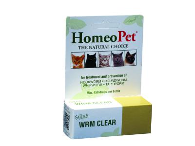 Homeopet Feline WORM CLEAR