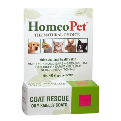 HomeoPet Coat Rescue Oily Smelly Coats 15 ml.