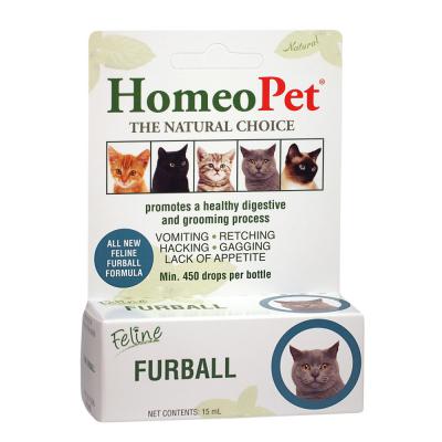 HomeoPet Feline Furball Relief 0.5 fl oz.