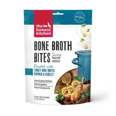 Honest Kitchen Bone Broth Bites Turkey Bone Broth, Pumpkin & Parsley 8 oz.