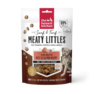 Honest Kitchen Meaty Littles Beef & Salmon Recipe Dog Treats 4 oz.