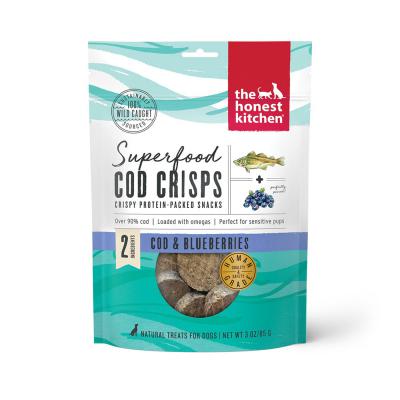 Honest Kitchen Superfood Cod Crisps Cod & Blueberries 3 oz.