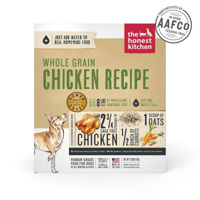 Honest Kitchen Whole Grain Chicken Recipe Dehydrated Dog Food 2 lb.