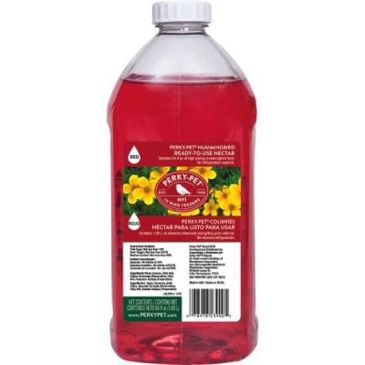 Perky-Pet Hummingbird Ready-To-Use Red Nectar 64 fl oz.