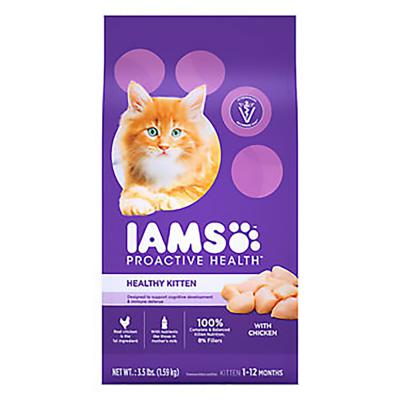 Iams Cat Healthy Kitten Chicken Recipe 3.5 lb.