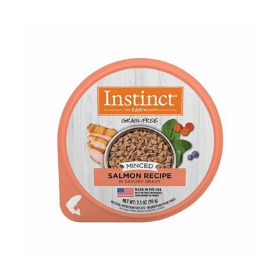 Instinct Cat minced salmon cup 3.5 oz.