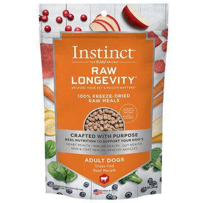 Instinct Dog Raw Longevity Freeze-Dried Meals Beef 5 oz.